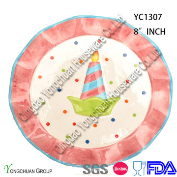 Cearmic Handgemaltes Dinner Plate